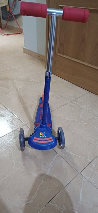 Patinete infantil 3 ruedas azul