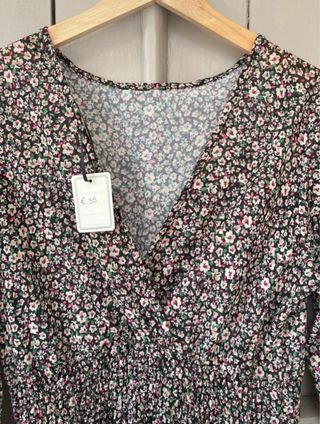 Abito chemisier fantasia floreale nuovo