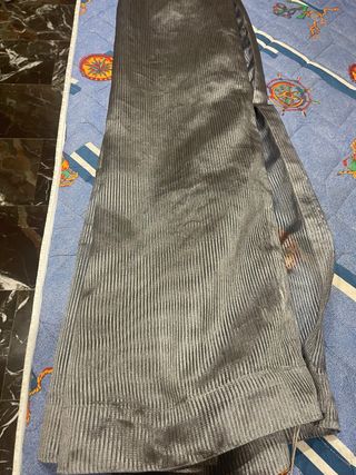 Cortina Estor Gris Plata 140x175 Seda.Y mecanismo.