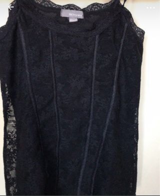Camiseta lencera encaje tirantes T.M