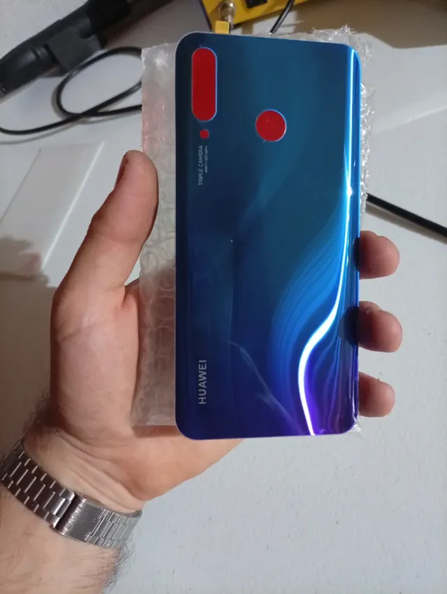 Capa traseira Huawei azul/roxo P30 lite