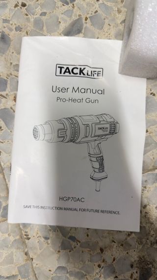 Pistola de Calor Tack Life HGP70AC