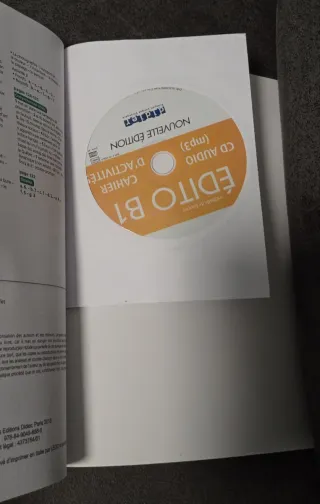 Cahier d'activités EDITO B1 EXERCICES+CD ED.18