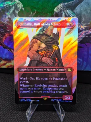 MTG Raubahn, Bull of Ala Mhigo 533 Surge Foil NM