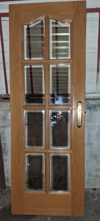 10 puertas de madera de roble