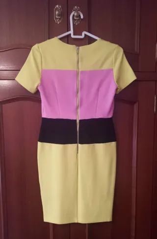 Vestido tricolor El Corte Inglés