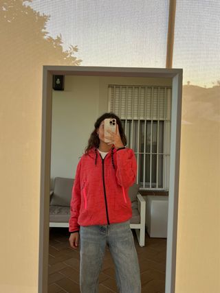 Sudadera Geographic Norway Rosa deportiva