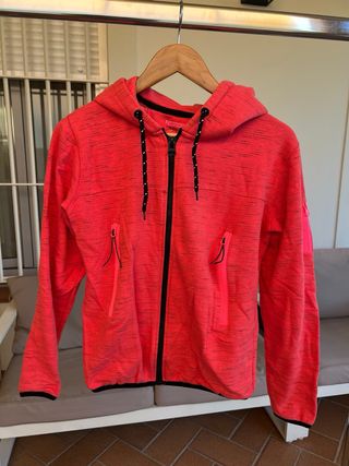 Sudadera Geographic Norway Rosa deportiva