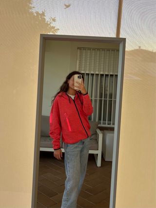 Sudadera Geographic Norway Rosa deportiva