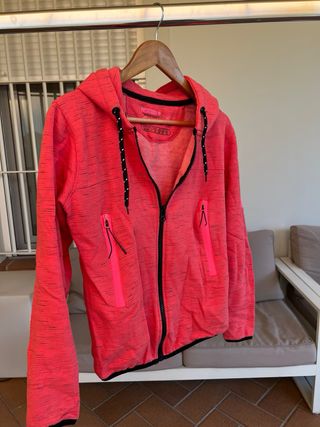 Sudadera Geographic Norway Rosa deportiva