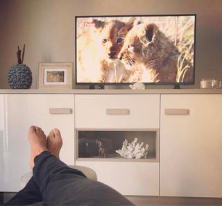 Cassettiera 3 cassetti legno e vetro