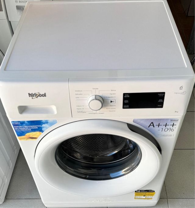 LAVADORA WHIRLPOOL 8 KILOS BLANCA