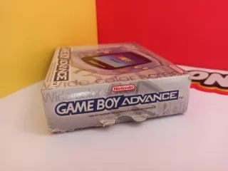 CONSOLA GAMEBOY ADVANCE TRANSPARENTE CON CAJA