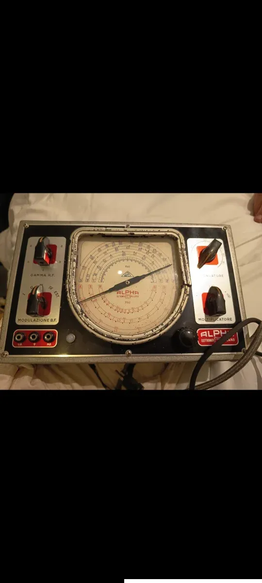 Oscillatore Modulato Alpha Anni '60