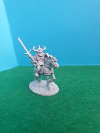 Viking Horseback Metal in stile Warhammer