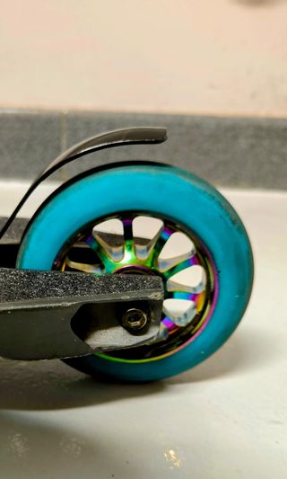 Patinete Pro Custom Negro/Rojo