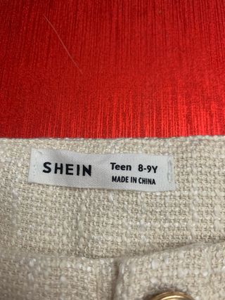 Completo bambina Shein 8/9 anni