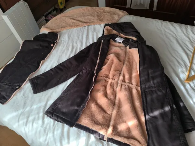 Abrigo Porteo Embarazo  Marrón