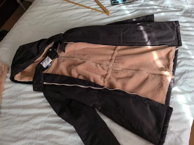 Abrigo Porteo Embarazo  Marrón