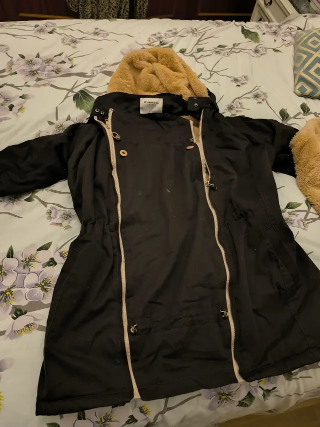 Abrigo Porteo Embarazo  Marrón