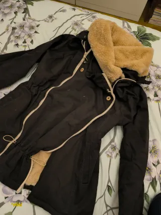 Abrigo Porteo Embarazo  Marrón