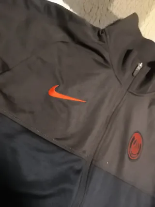 Chaqueta PSG Nike Negra y Azul