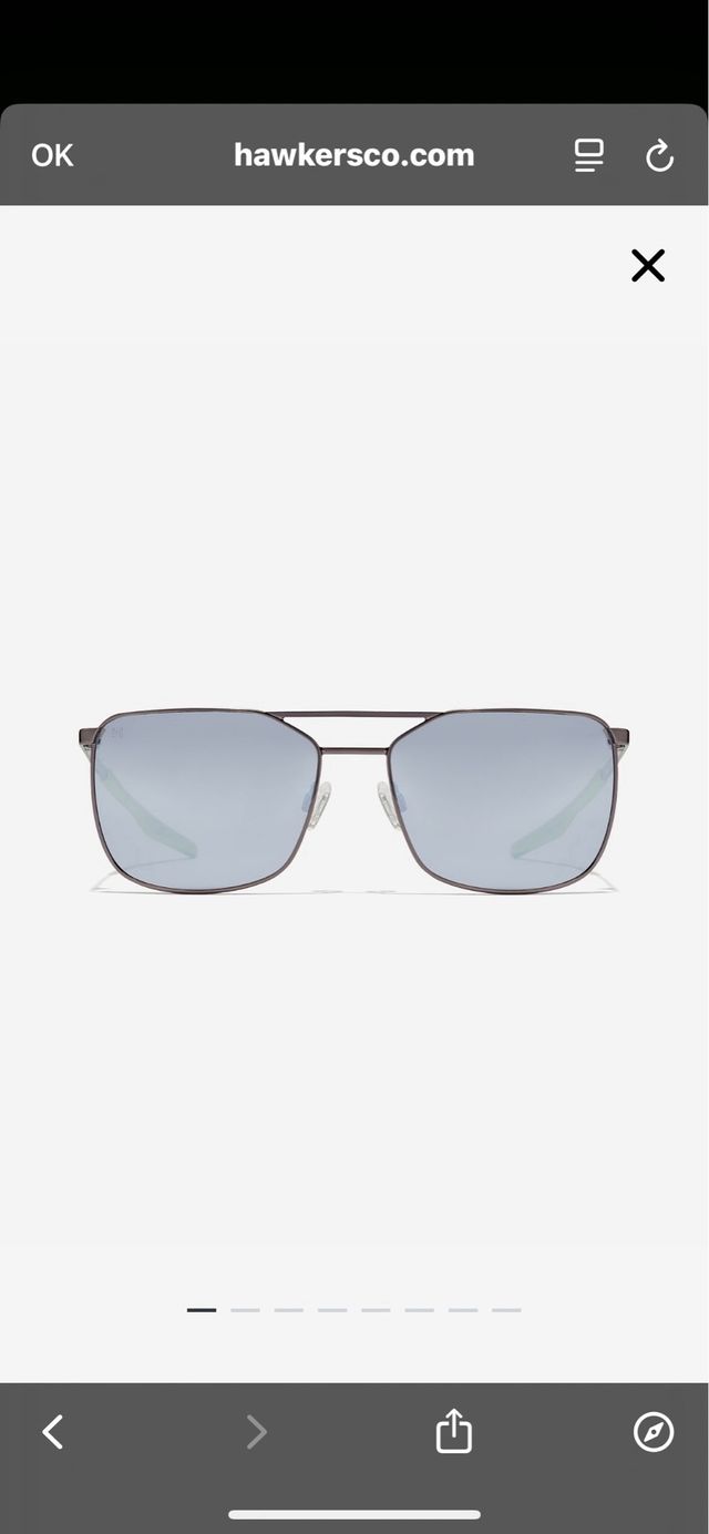 Gafas Hawkers Sense Gun Metal Chrome 