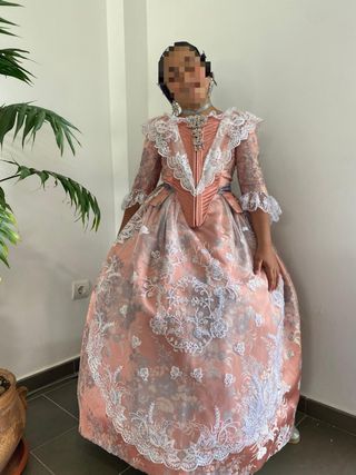 Traje Fallera Niña Talla 9-10 Años