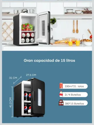 Nevera/Calentador Portátil Coche/Maquillaje