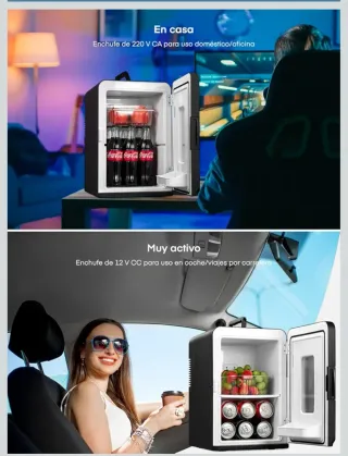 Nevera/Calentador Portátil Coche/Maquillaje