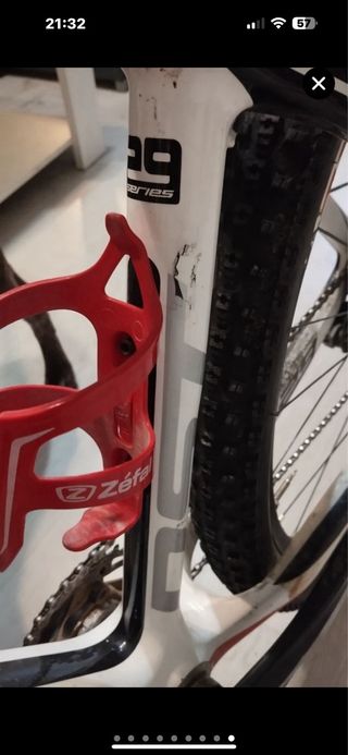Massi pro 29 Cuadro de carbono Monoplato, frenos y