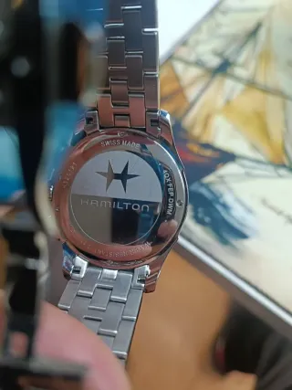 Hamilton Jazzmaster 42mm Reloj Cronógrafo Azul