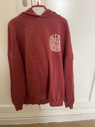 Sudadera Rosa oscuro con Mensaje