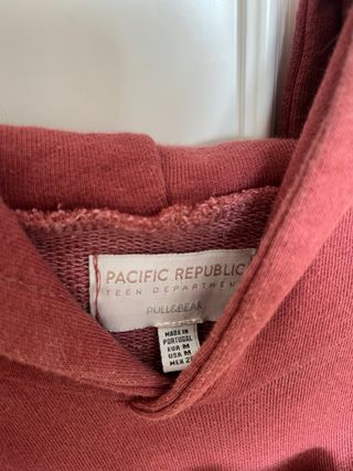 Sudadera Rosa oscuro con Mensaje