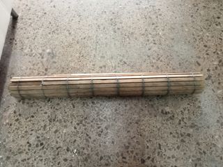 Persianas de madera enrollables