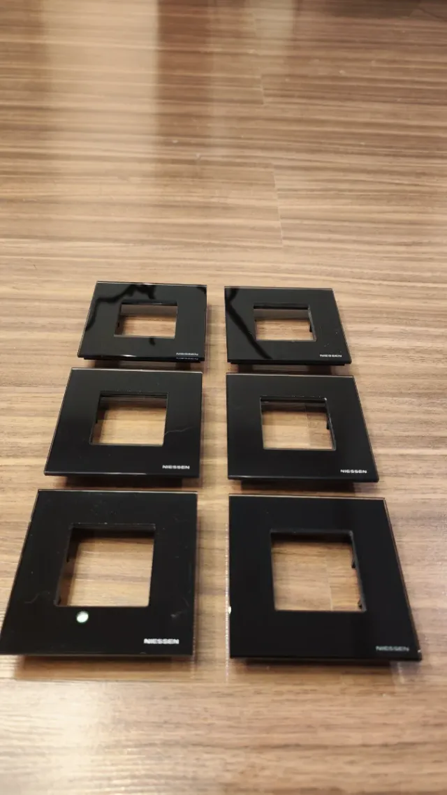 Marcos de cristal Niessen negros