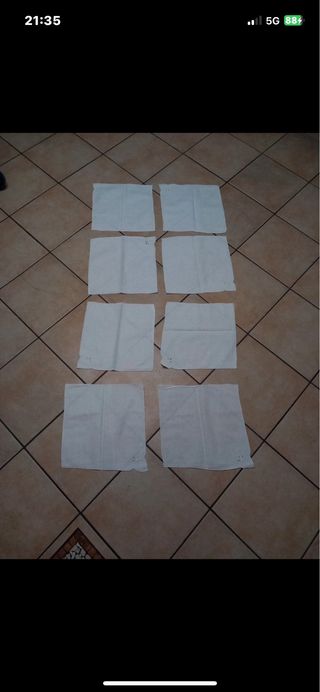 Tovaglia rettangolare bianca 8 persone