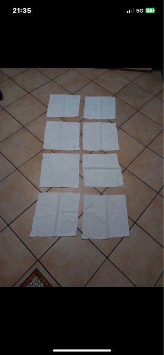 Tovaglia rettangolare bianca 8 persone