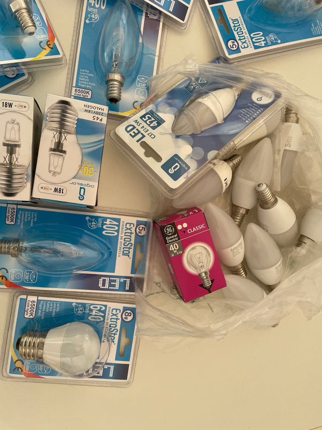 Stock Lampadine Varie