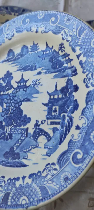 4 Piatti in Ceramica 1810