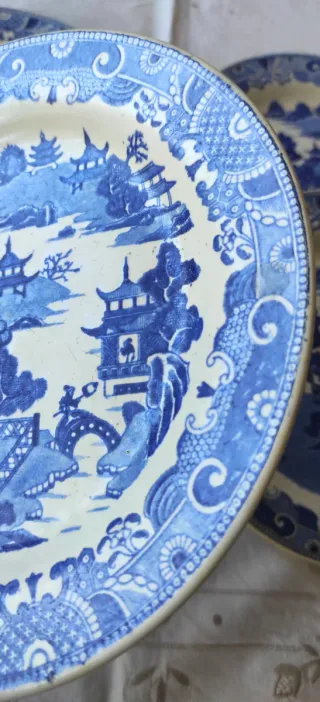 4 Piatti in Ceramica 1810