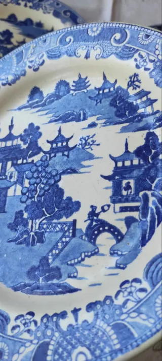 4 Piatti in Ceramica 1810