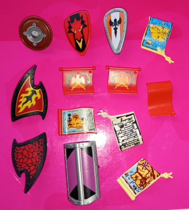 Playmobil Escudos y Banderas