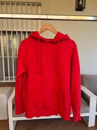 Sudadera Pull&Bear Roja Talla S