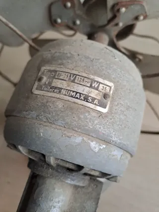Ventilador Numax antiguo