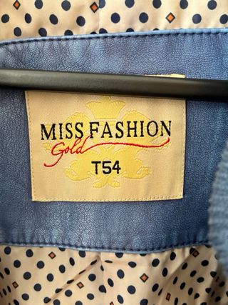 Cazadora polipiel de mujer - MISS FASHION