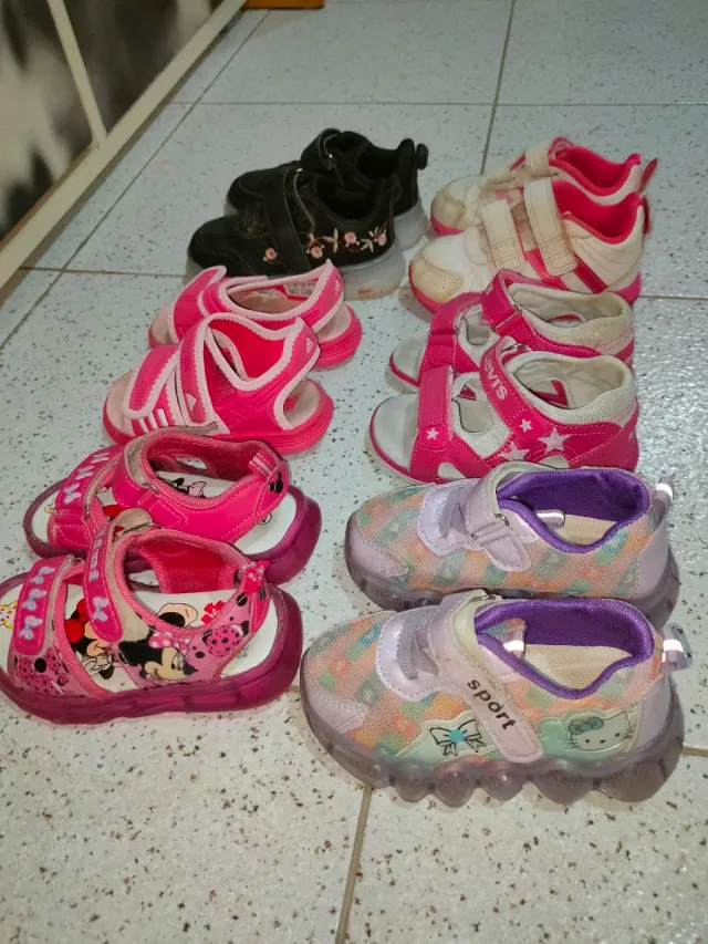 Lote Zapatos Niña Talla 22