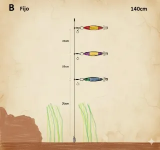 6 Montajes Calamar (Pack x5)