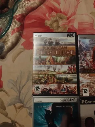 Lote 4 juegos PC: American Conquest, Imperivm, Oni
