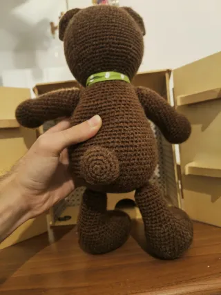 Orsacchiotto Amigurumi Peluche Marrone
